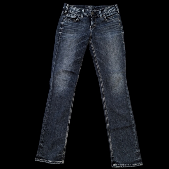 Silver Jeans Size 28/31 SUKI MID SKINNY - Picture 1 of 5
